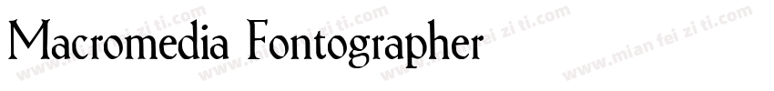 Macromedia Fontographer 41 11598字体转换